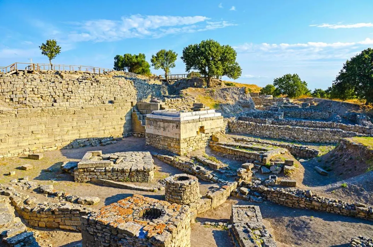 Troia Historic Site of Turkey